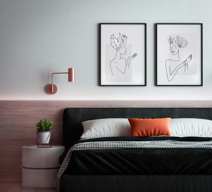 Картини за спалнята – съвети за добър избор