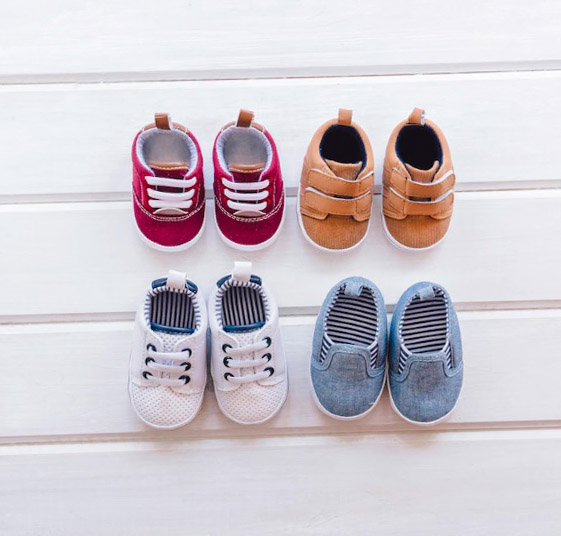 Как да изберем обувки за малко дете?